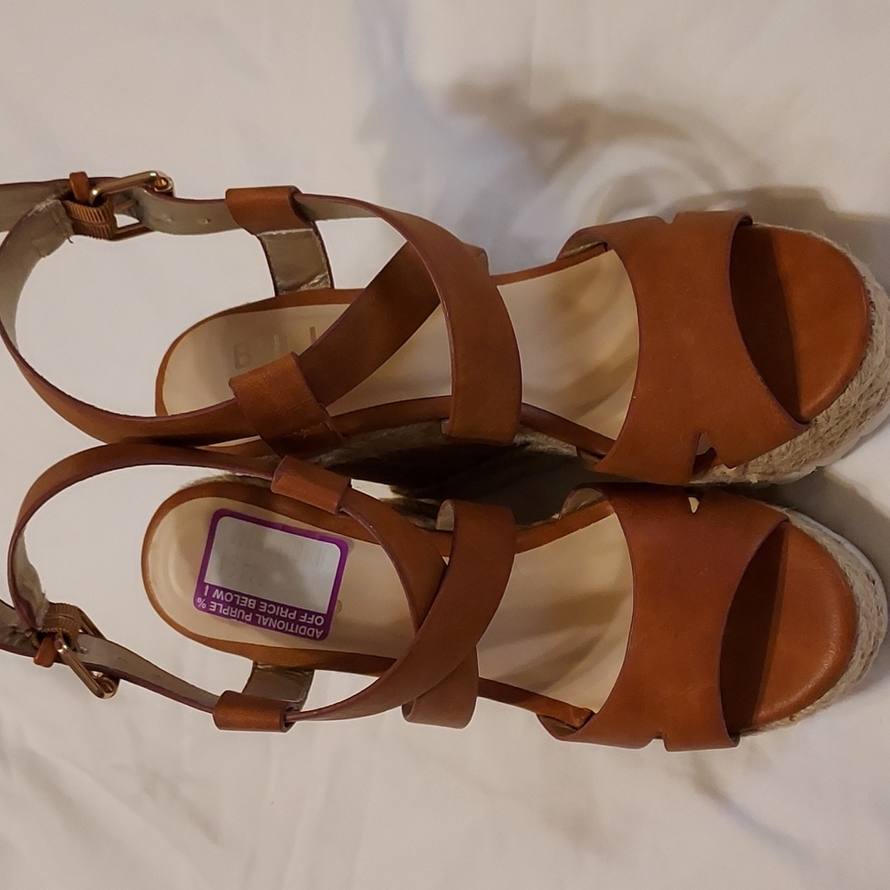 Bull boxer wedge shoes